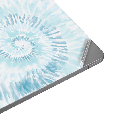 Blue and White Tie Dye Universal Laptop 16in (13 x 9.4in) Skin